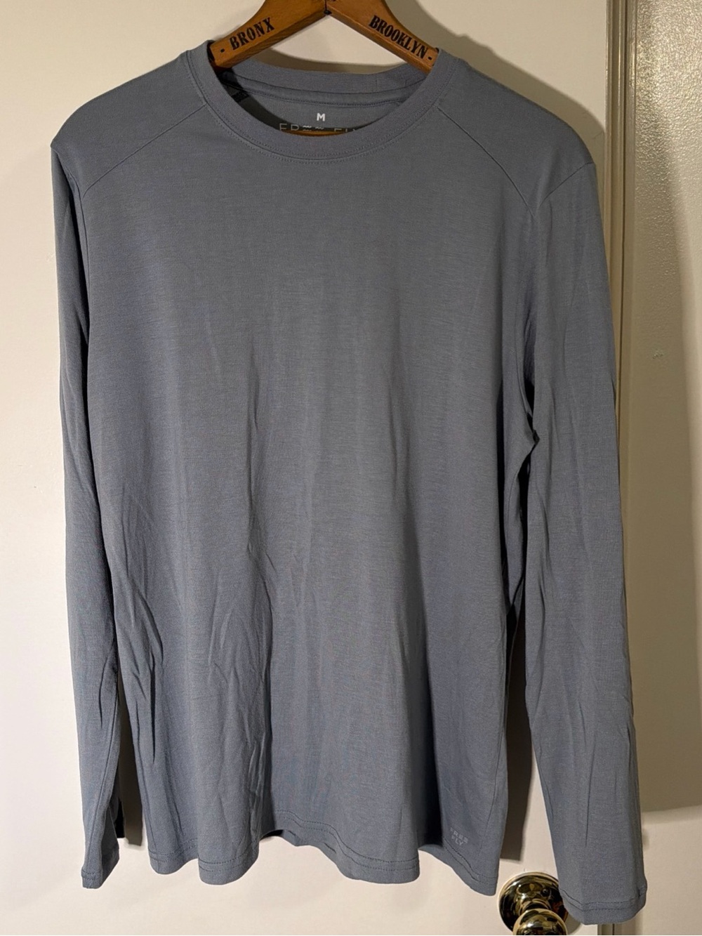 Free Fly Apparel Men's Bamboo Lightweight Long Sleeve Shirt Crew Fishing Hiking